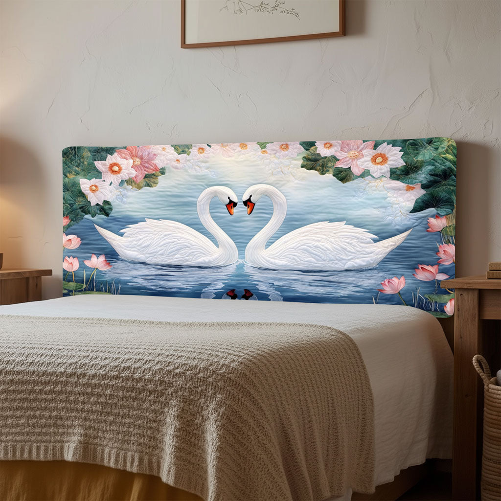 Everlasting Swan KL2512005CL Quilted Headboard Slipcover