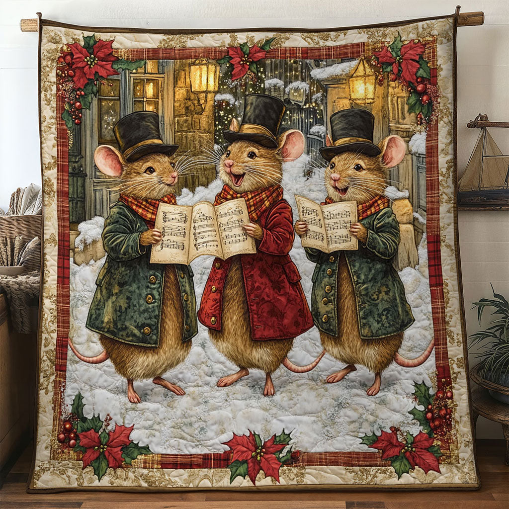Cozy Song Mouse WN1311025CL Quilt