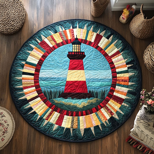 Shining Shores WY2204032CL Quilted Round Mat