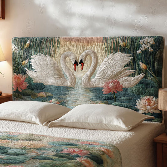 Swan Bliss CW0501018CL Quilted Headboard Slipcover