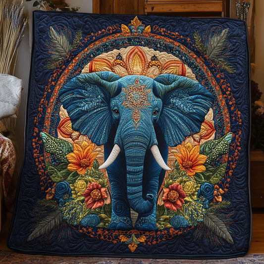 Charming Elephant WX0406010CL Quilt