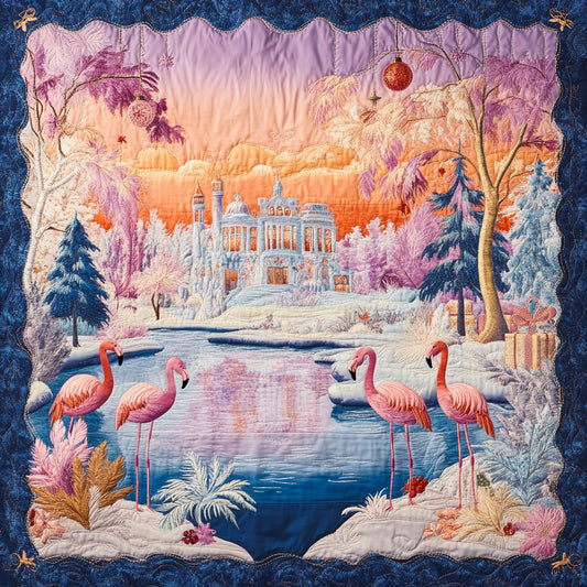 Pink Flamingo WT1901025CL Quilt