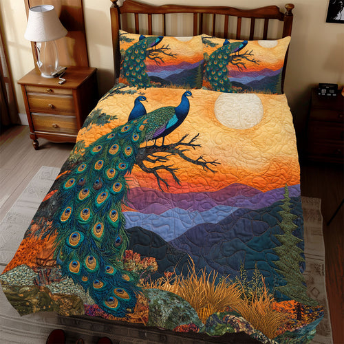 Sunlight Peacock WX1312102CL Duvet Cover Set