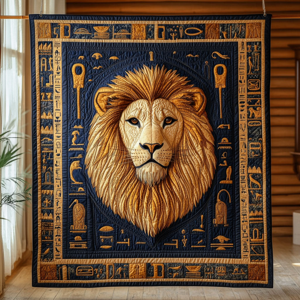 Regal Pharaoh Lion CW1507038CL Quilt