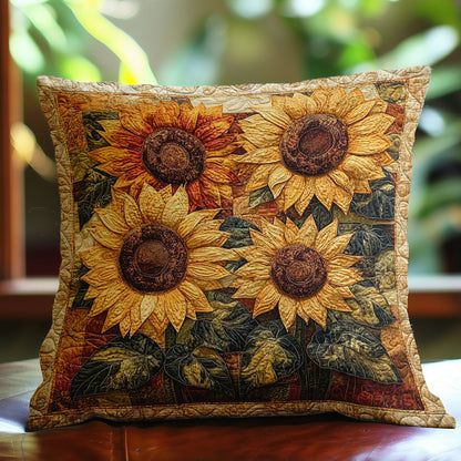 Sunflower Harvest WN1302066CL Quilt Pillow Case