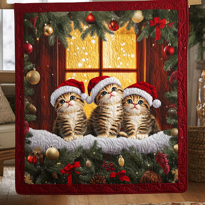 Mewy Christmas Eve LT1511004CL Quilt