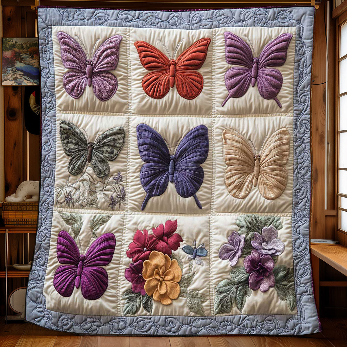 Butterfly Collection WP0701004CL Quilt