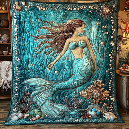 Mermaid Whisper WY0307077CL Quilt