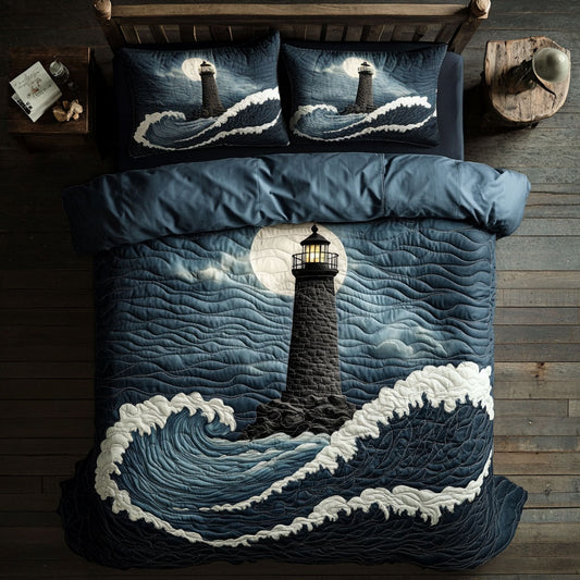 Midnight Lighthouse WY3105027CL Duvet Cover Set