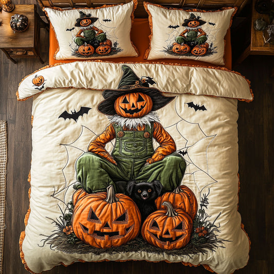 Lantern Scarecrow Friends WN0508019CL Duvet Cover Set