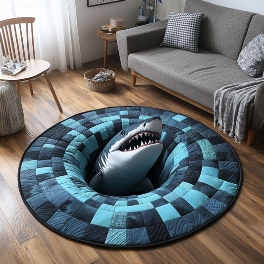 Deep Jaws CP2909009CL Quilted Round Mat