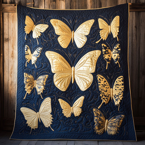 Golden Butterfly CW1905235CL Quilt