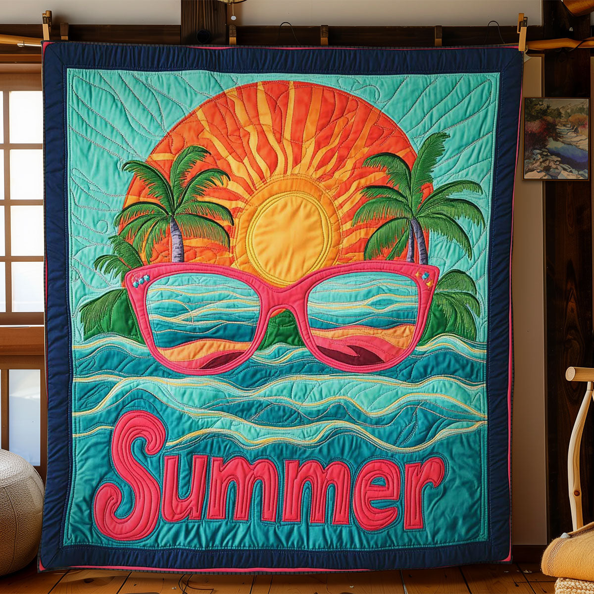 Chasing Summer Sun WN1004023CL Quilt