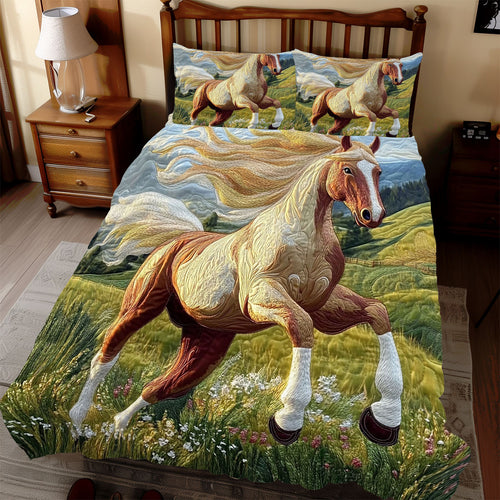 Brown Horse WX1012037CL Duvet Cover Set