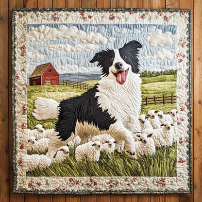 Happy Sheepdog CQ1205049CL Quilt