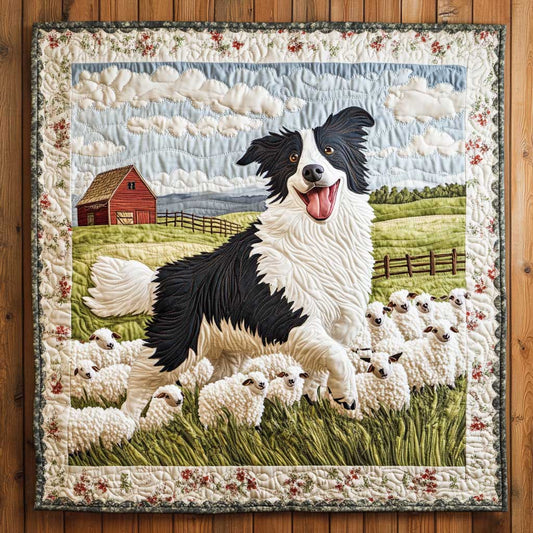 Happy Sheepdog CQ1205049CL Quilt