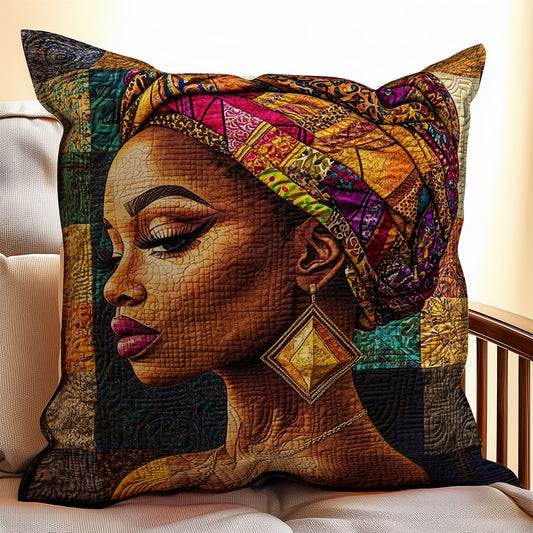 African Woman WX1802123CL Quilt Pillow Case