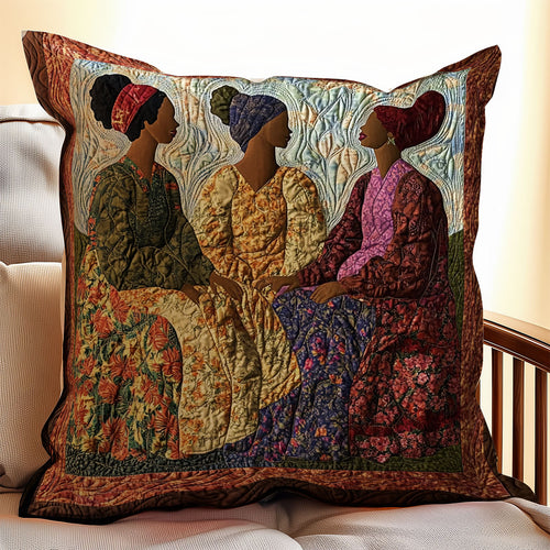 African Woman WX1802126CL Quilt Pillow Case