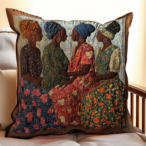 African Woman WX1802127CL Quilt Pillow Case