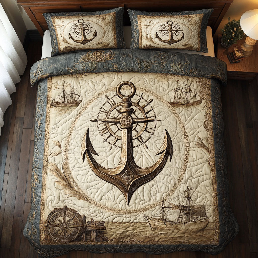 Anchored Serenity YR2601004CL Duvet Cover Set
