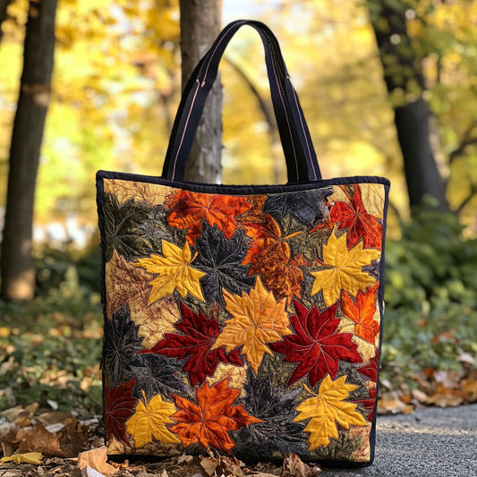 Autumn Maple WN2409002CL Quilted Tote Bag