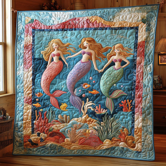 Beautiful Mermaid WJ1903006CL Quilt
