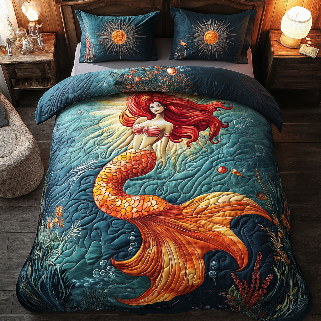 Beautiful Mermaid WJ2003045CL Duvet Cover Set