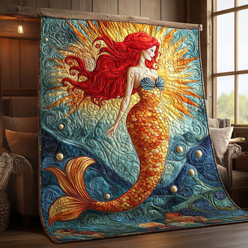 Beautiful Mermaid WJ2103002CL Quilt
