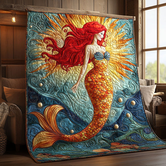 Beautiful Mermaid WJ2103002CL Quilt