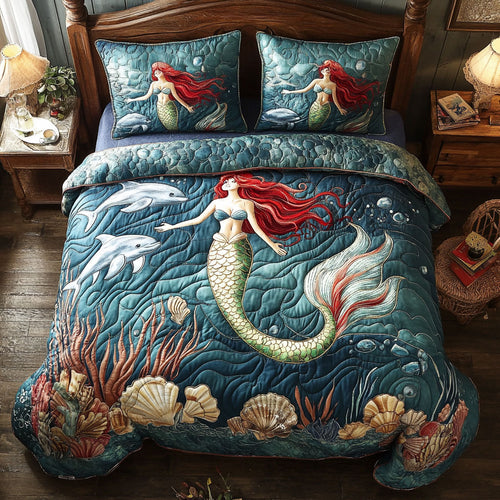 Beautiful Mermaid WJ2103038CL Duvet Cover Set