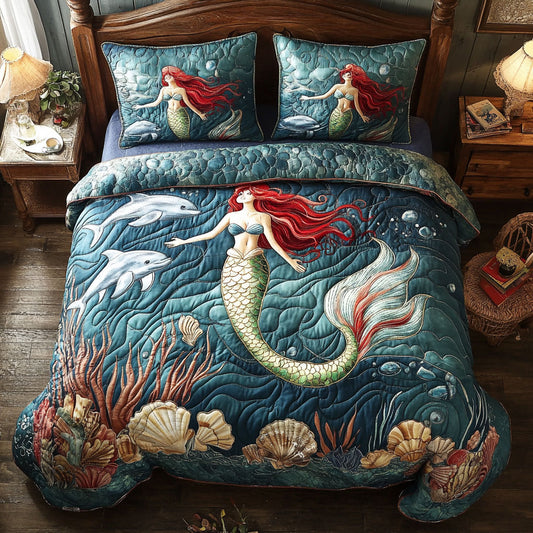 Beautiful Mermaid WJ2103038CL Duvet Cover Set