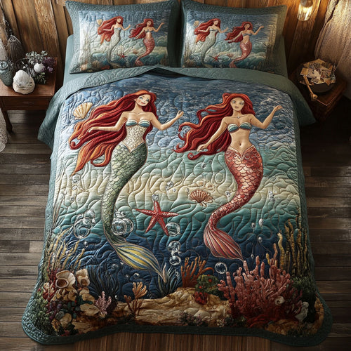 Beautiful Mermaid WJ2103039CL Duvet Cover Set