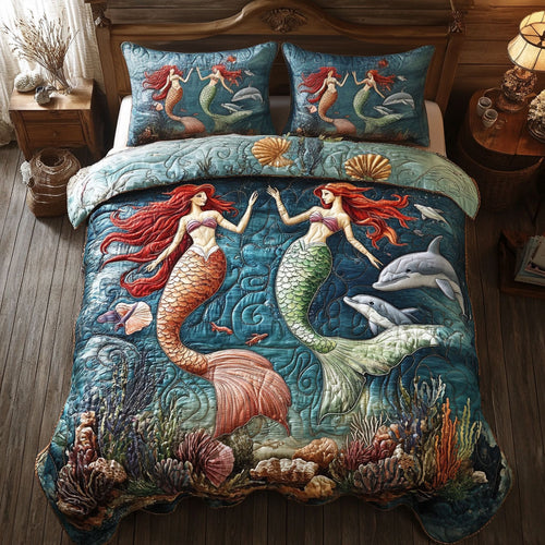 Beautiful Mermaid WJ2203042CL Duvet Cover Set