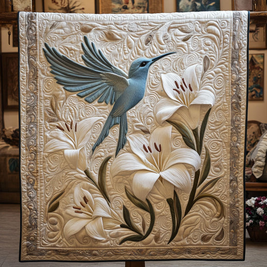 Beautiful Lily Garden WY1507029CL Quilt