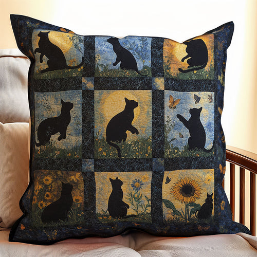 Black Cat WX1302208CL Quilt Pillow Case