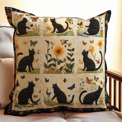 Black Cat WX1302210CL Quilt Pillow Case