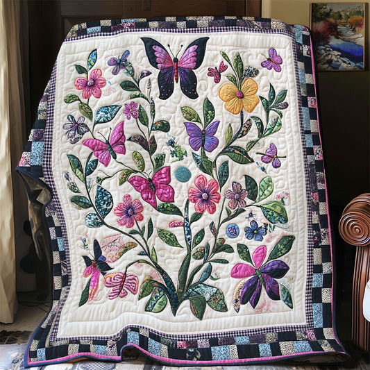 Blooming Butterflies YR2101024CL Quilt