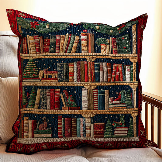 Bookshelf Noel WX1812097CL Quilt Pillow Case