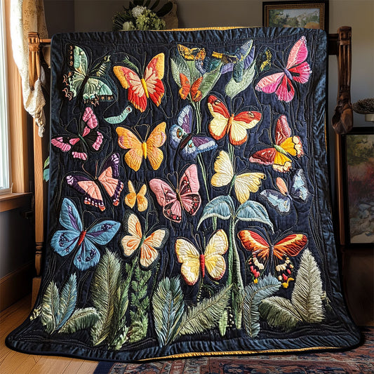 Butterfly Garden WX1302016CL Quilt