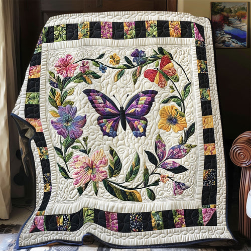 Butterfly Haven YR2101027CL Quilt