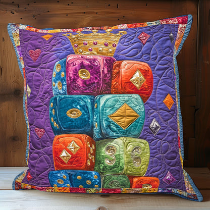 Casino Dice WX0702135CL Quilt Pillow Case