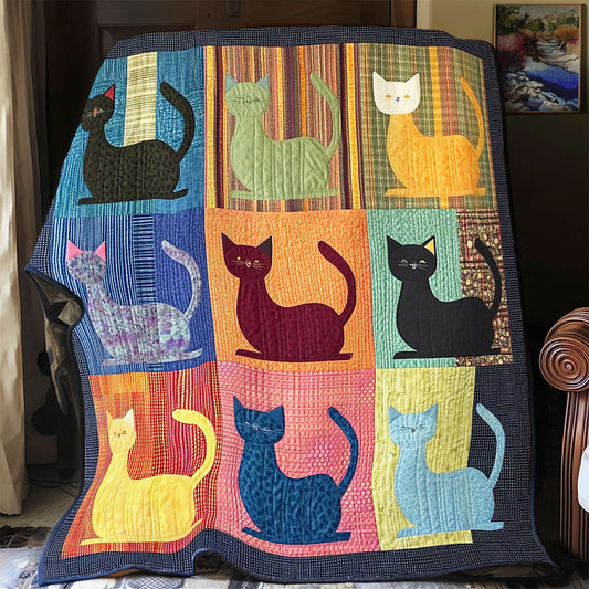 Cat Pattern YR2101029CL Quilt