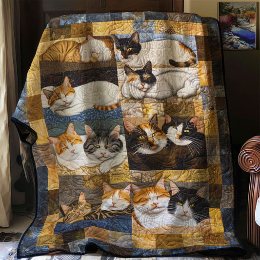 Cat Sleeping YR1608006CL Quilt