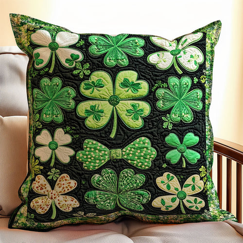 Celtic Clover WX06020101CL Quilt Pillow Case