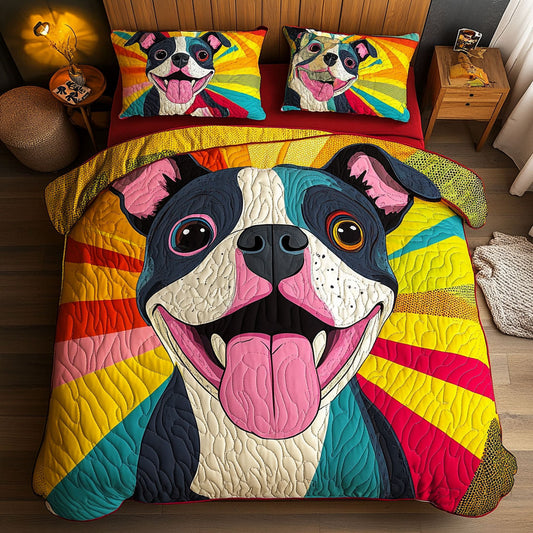 Cheerful Bulldog WJ2003046CL Duvet Cover Set