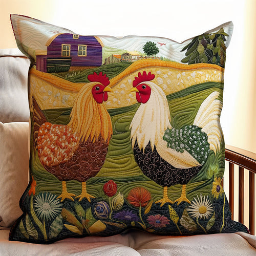 Chicken WX1302241CL Quilt Pillow Case