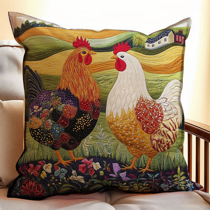 Chicken WX1302244CL Quilt Pillow Case