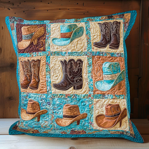 Cowboy WX0702142CL Quilt Pillow Case