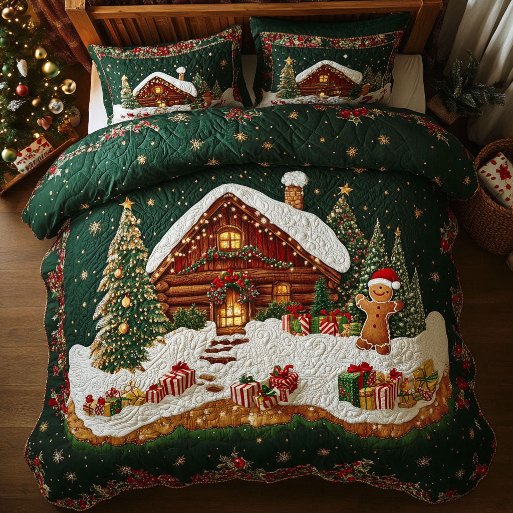 Cozy Cabin Christmas YR2601022CL Duvet Cover Set