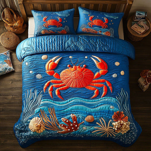 Crabby Coral Delight WJ0602054CL Duvet Cover Set